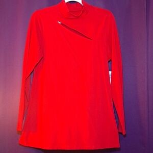 Torrid Red Mock Neck